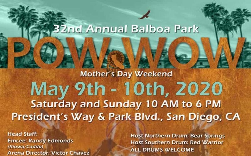 32nd Annual Balboa Park Pow Wow Pow Wow Calendar