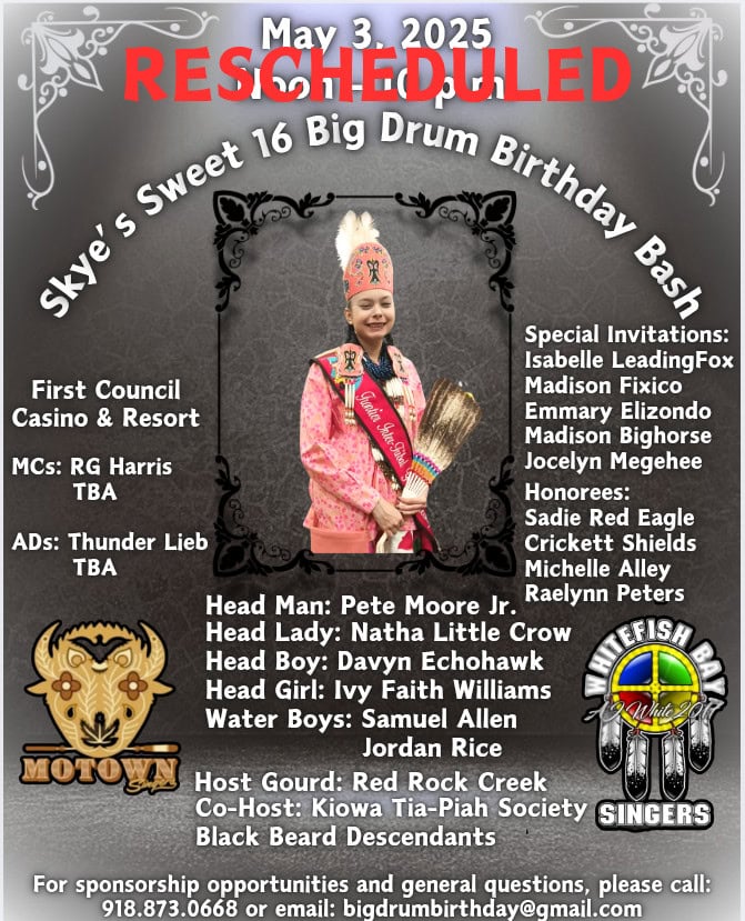 Skye's Sweet 16 Big Drum Birthday Bash 2025 **RESCHEDULED**