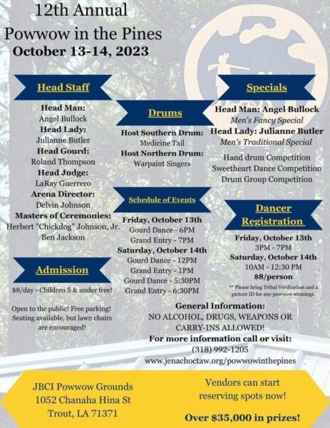 12th Annual Pow Wow in the Pines 2023