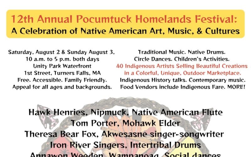 12th Annual Pocumtuck Homelands Festival: A Celebration of Native American Art, Music and Cultures 2025