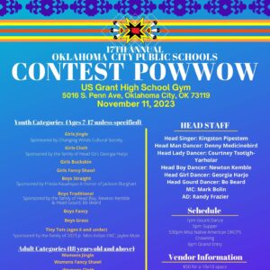 17th Annual Oklahoma City Public Schools Contest Pow Wow 2023