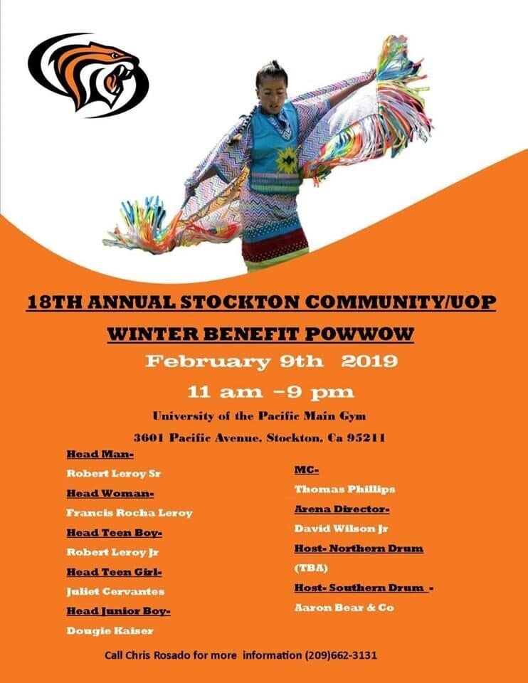 18th Annual Stockton Community/UOP Winter Benefit Powwow (2019)