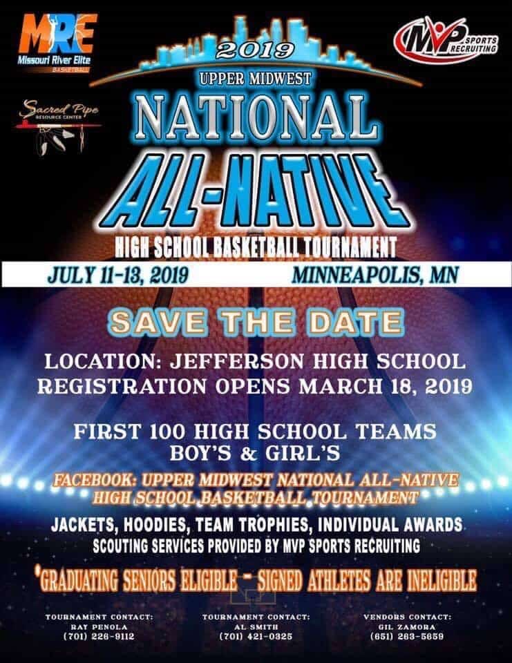 2019 Upper Midwest National All-Native High School Basketball Tournament