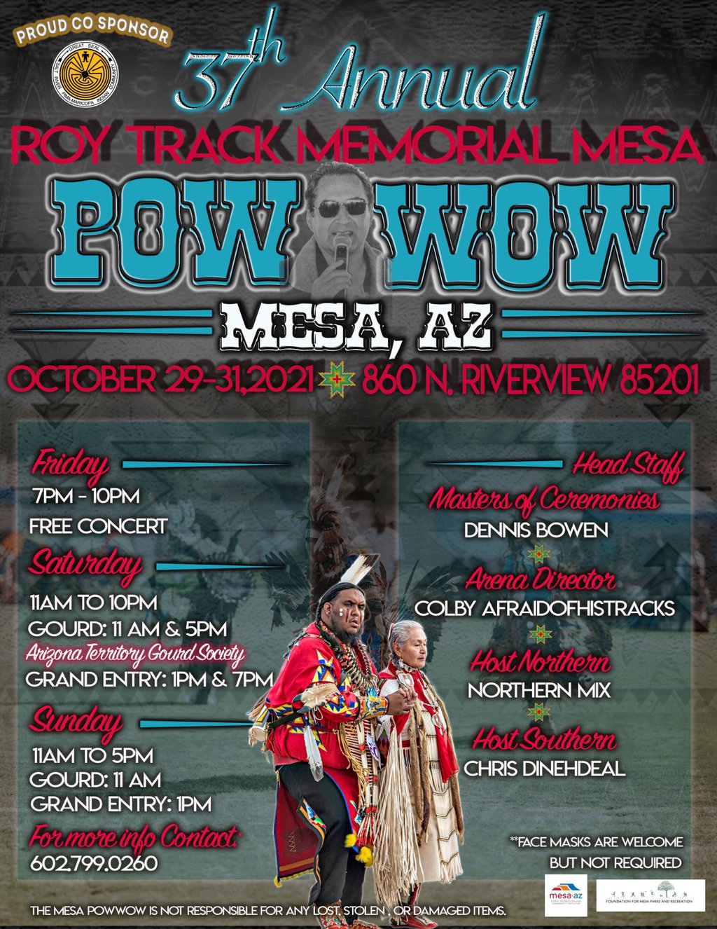 37th Annual Roy Track Memorial Mesa Pow Wow 2021