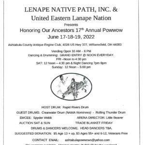 Honoring Our Ancestors 17th Annual Pow Wow 2022