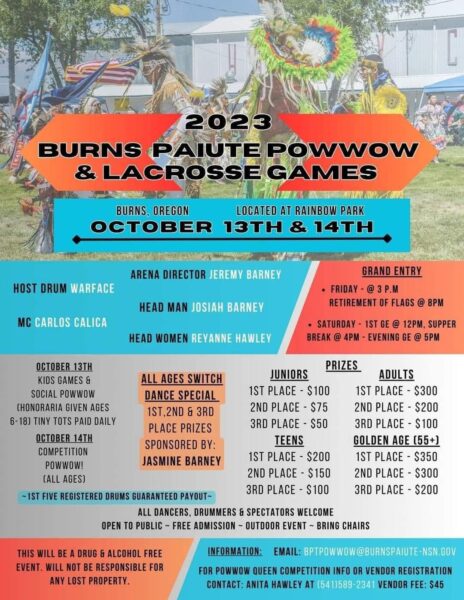 Burns Paiute Tribe Pow Wow 2023
