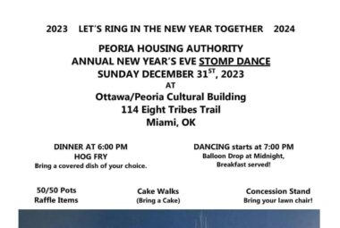 Peoria Housing Authority Annual New Year’s Eve Stomp Dance 2023