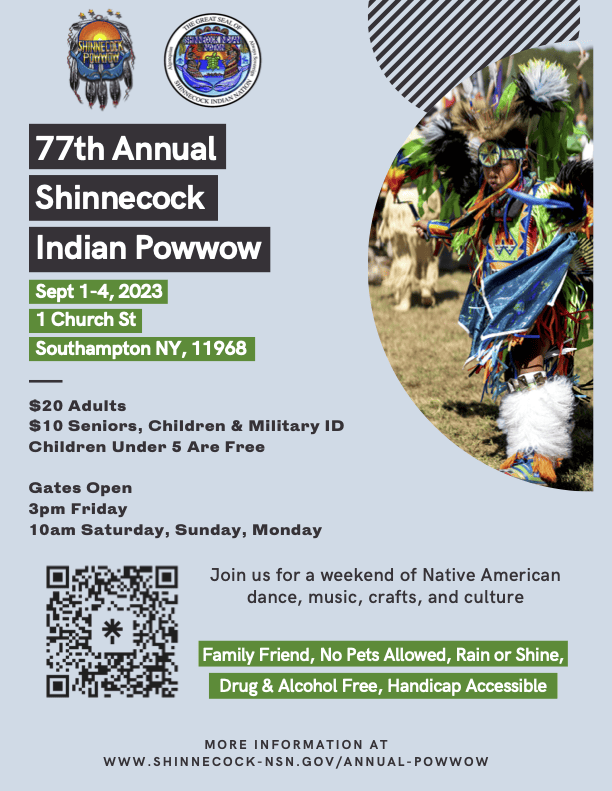 77th Annual Shinnecock Indian Pow Wow 2023 Pow Wow Calendar