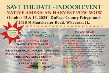 28th Annual Midwest SOARRING Foundation Harvest Pow Wow 2024