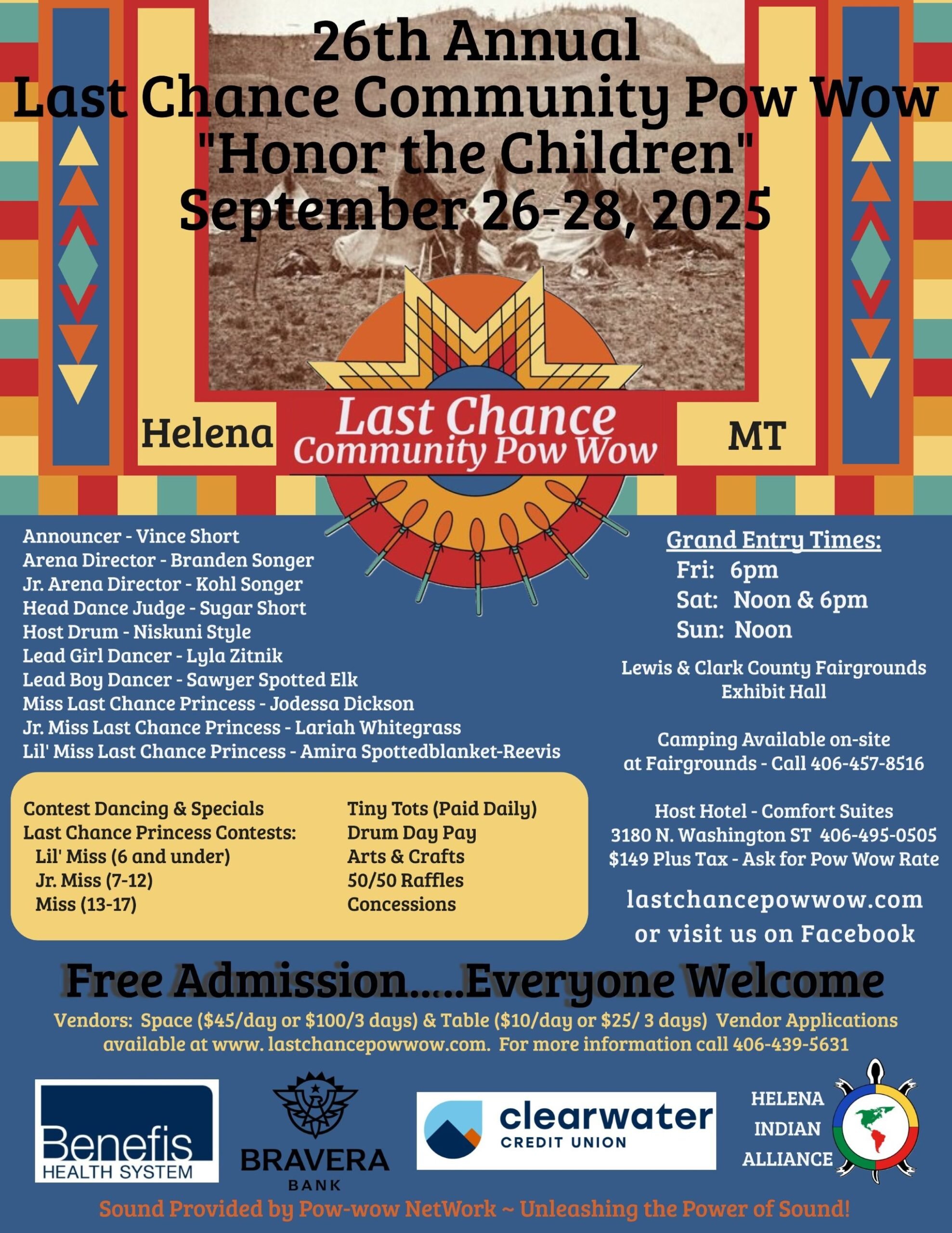 Last Chance Community Pow Wow 2025