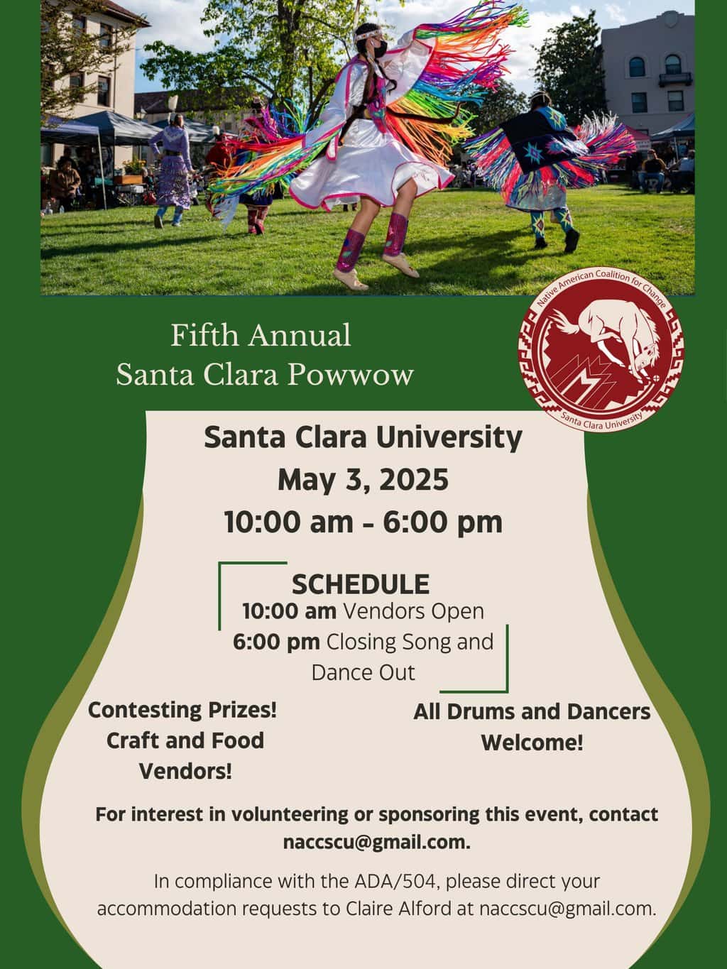 5th Annual Santa Clara University Pow Wow 2025
