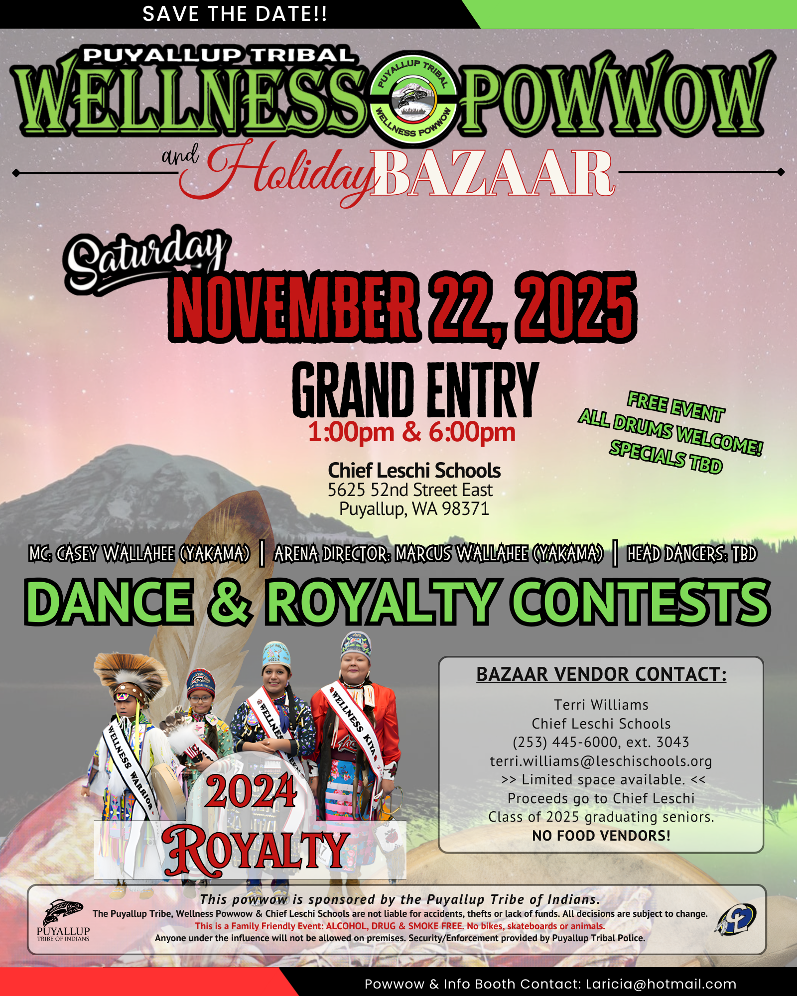 Puyallup Tribal Wellness Pow Wow 2025