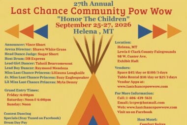 Last Chance Community Pow Wow 2026