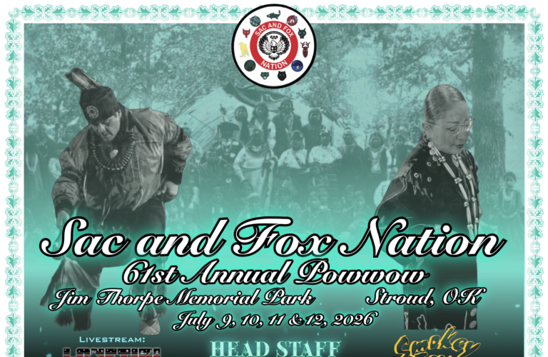 Sac and Fox Nation 61st Annual Pow Wow 2026