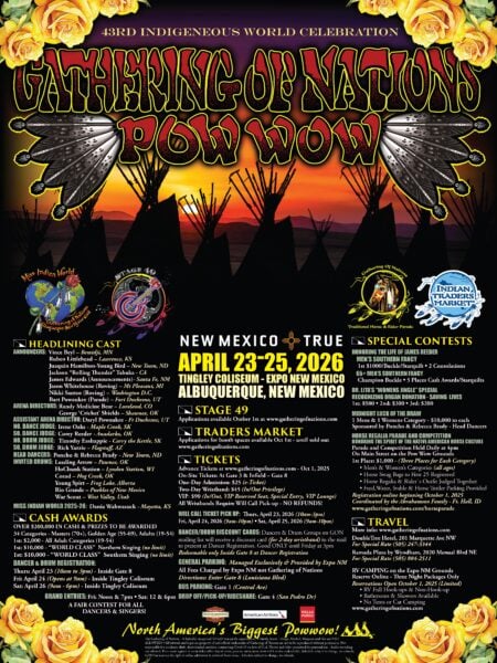 2026 Gathering of Nations Pow Wow 2026 Gathering of Nations Pow Wow