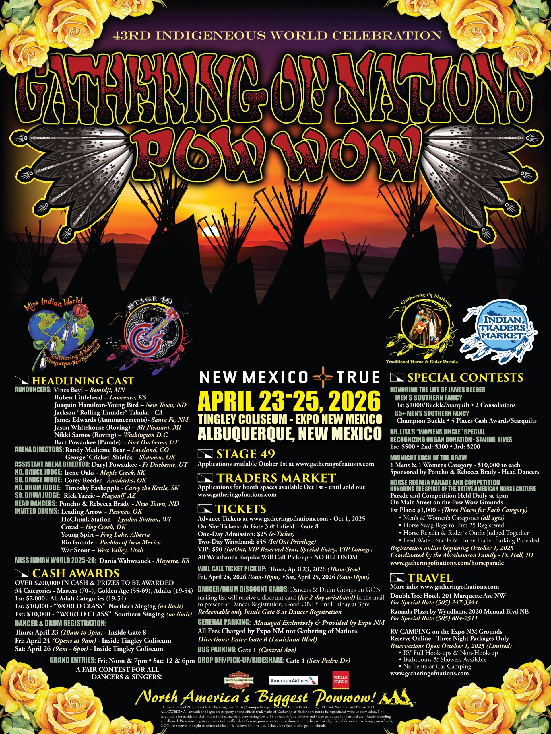 2026 Gathering of Nations Pow Wow