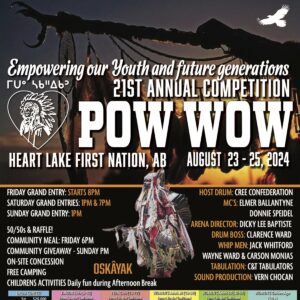 21st Annual Competition Pow Wow (Alberta) 2024