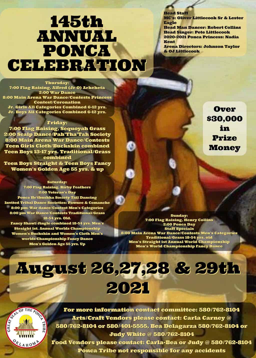 145th Annual Ponca Celebration 2021