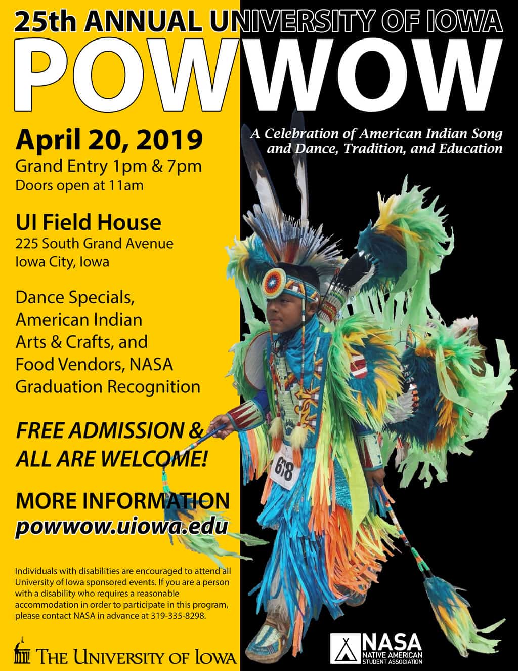 25th Annual University of Iowa Powwow (2019)