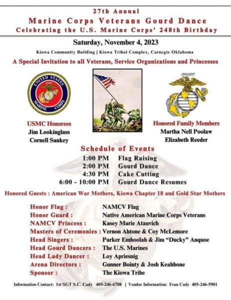 27th Annual Marine Corps Veterans Gourd Dance 2023