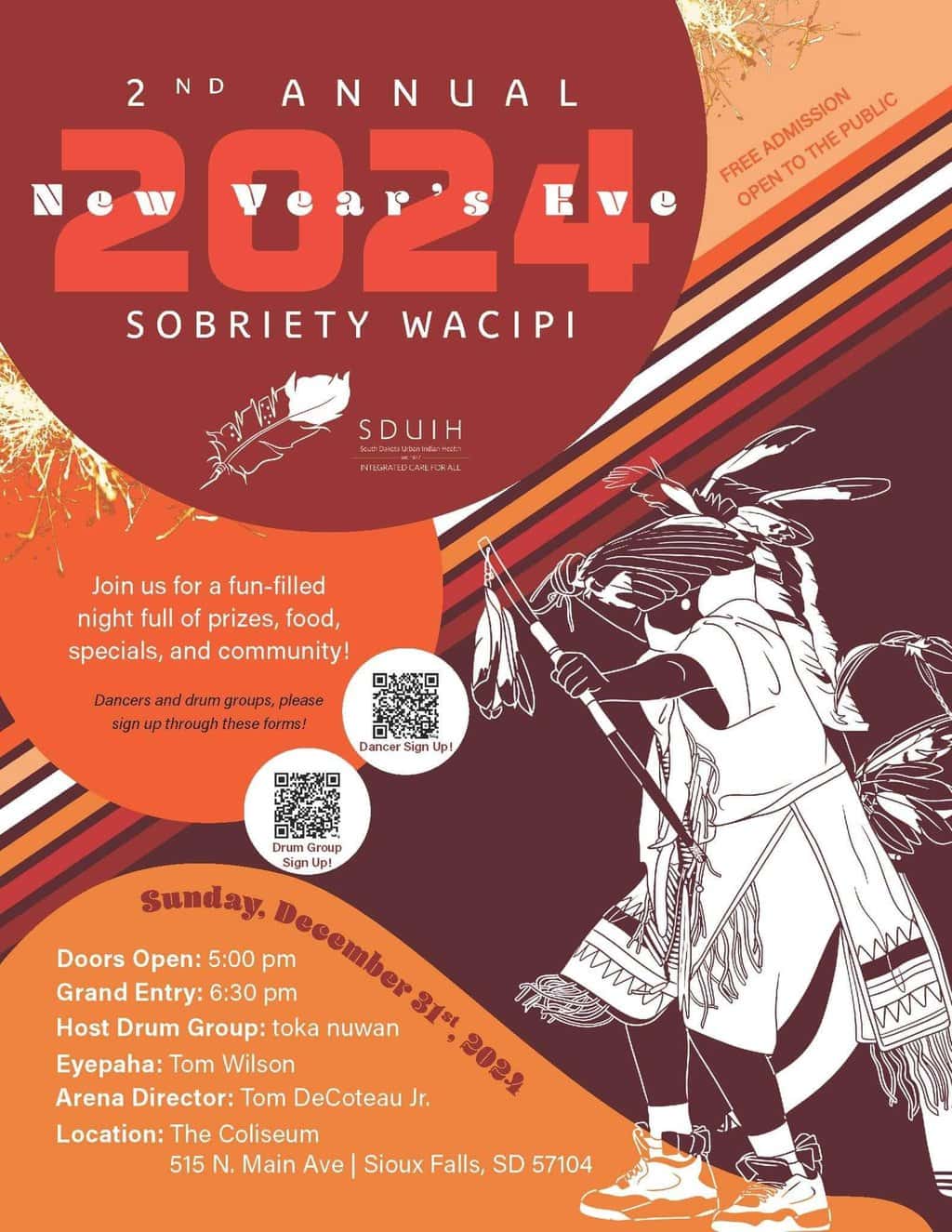 2nd Annual New Year's Eve Sobriety Wacipi