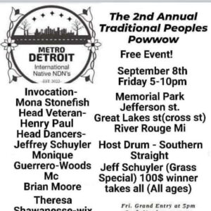 The 2nd Annual Traditional Peoples Pow Wow 2023