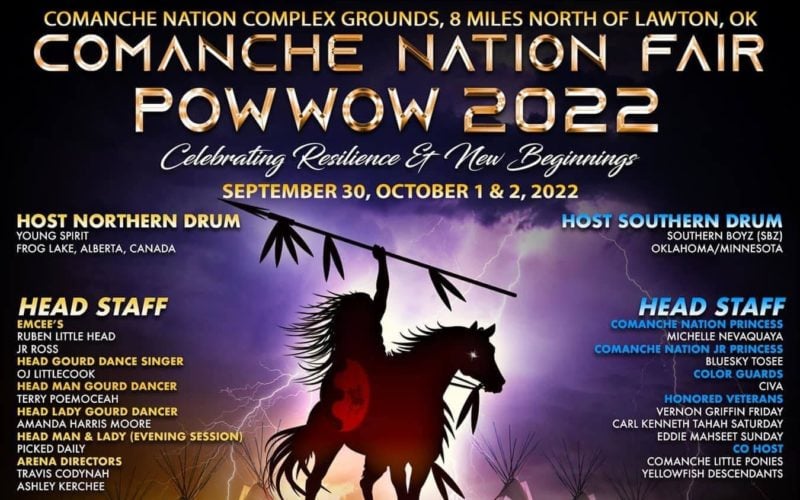 Comanche Nation Fair Pow Wow 2022