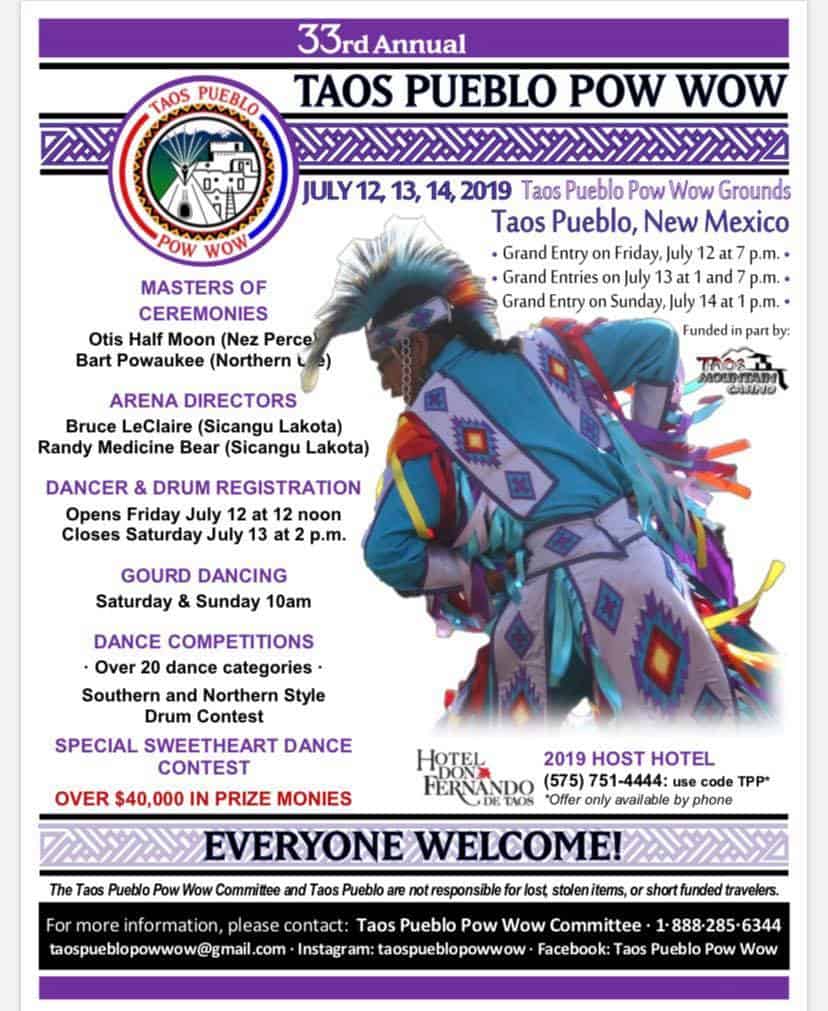 33rd Annual Taos Pueblo Pow Wow (2019)