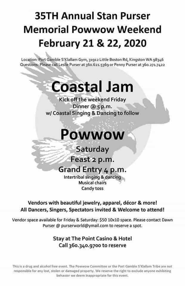 35th Annual Stan Purser Memorial Powwow Weekend