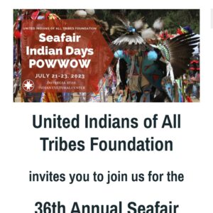 36th Annual Seafair Indian Days Pow Wow 2023