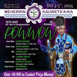 Meherrin Indian Tribe Annual Pow Wow 2025