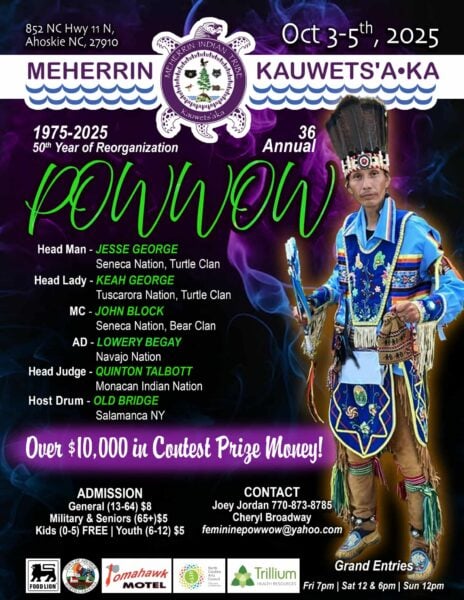 Meherrin Indian Tribe Annual Pow Wow 2025 Meherrin Indian Tribe Annual Pow Wow 2025