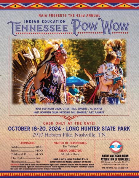 NAIA 43rd Annual Indian Education Tennessee Pow Wow 2024