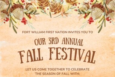 3rd Annual Fort William First Nation Fall Festival 2024