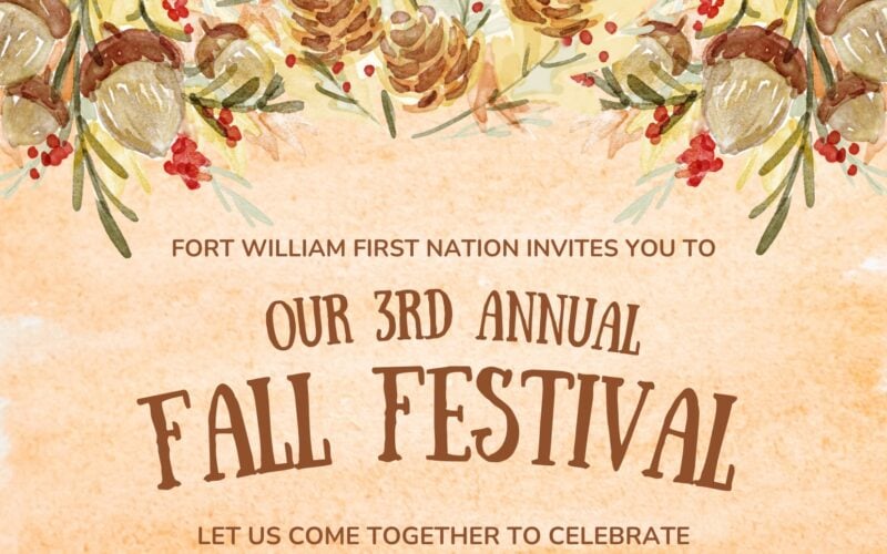3rd Annual Fort William First Nation Fall Festival 2024