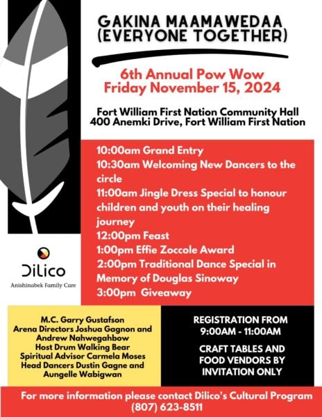 Gakina Maamawedaa (Everyone Together) 6th Annual Pow Wow 2024