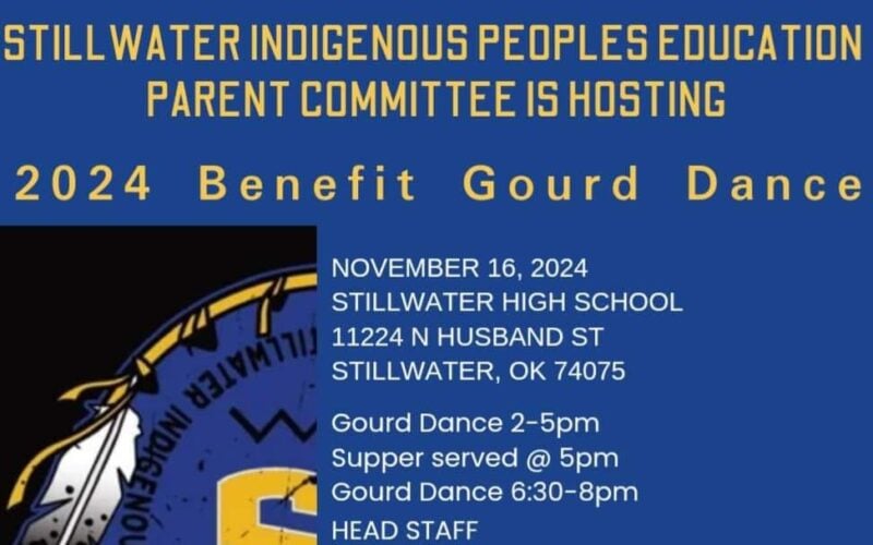 Stillwater Indigenous Peoples Education Parent Committee 2024 Benefit Gourd Dance