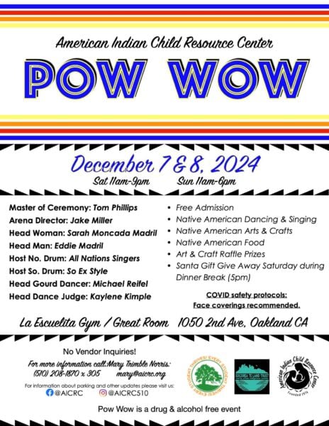 American Indian Child Resource Center Pow Wow 2024