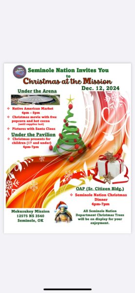 Seminole Nation Christmas at the Mission 2024