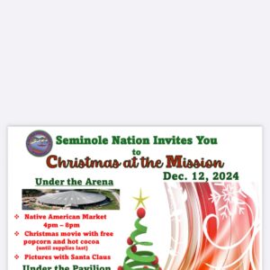 Seminole Nation Christmas at the Mission 2024