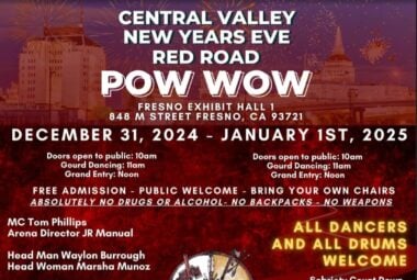 Central Valley New Years Eve Red Road Pow Wow 2025