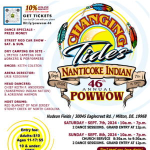 46th Annual Nanticoke Indian Pow Wow 2024
