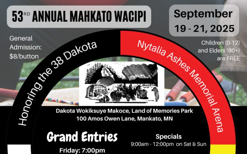 Mahkato 53rd Annual Traditional Pow Wow 2025