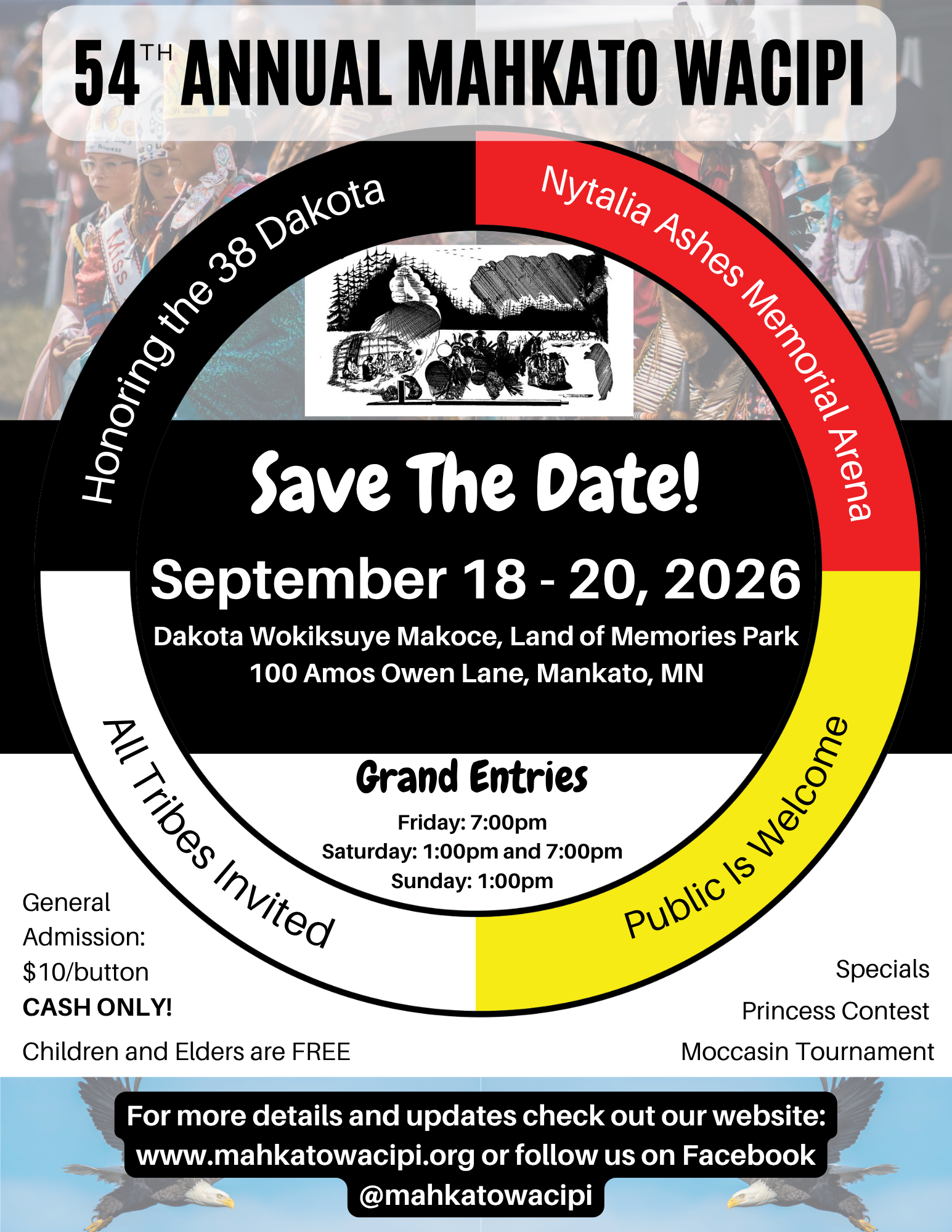 Mahkato 54th Annual Traditional Pow Wow 2026