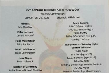 55th Annual Kihekah Steh Pow Wow 2026