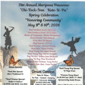31st Annual Mariposa Pow Wow 2026