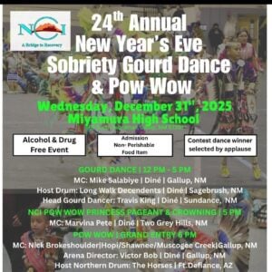 24th Annual NCI New Year's Eve Sobriety Gourd Dance and Pow Wow 2025