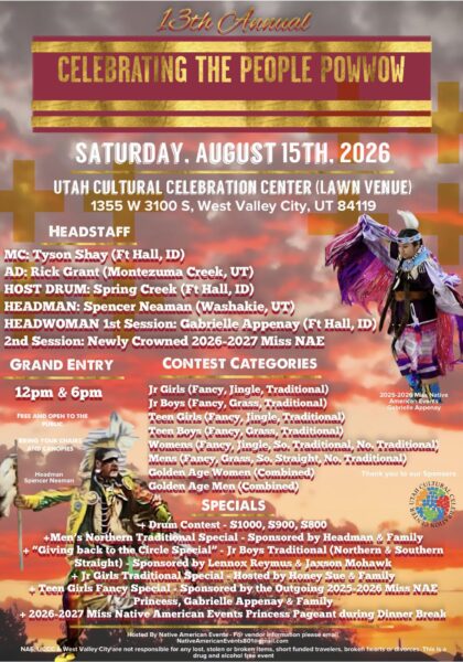 Celebrating the People Pow Wow 2026