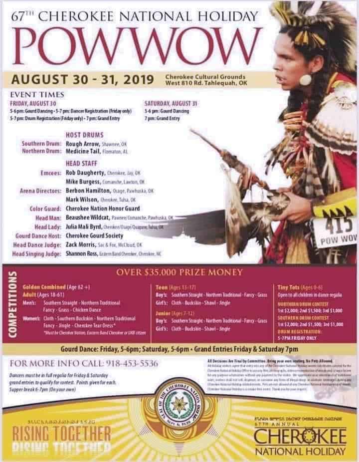 67th Cherokee National Holiday Pow Wow (2019)