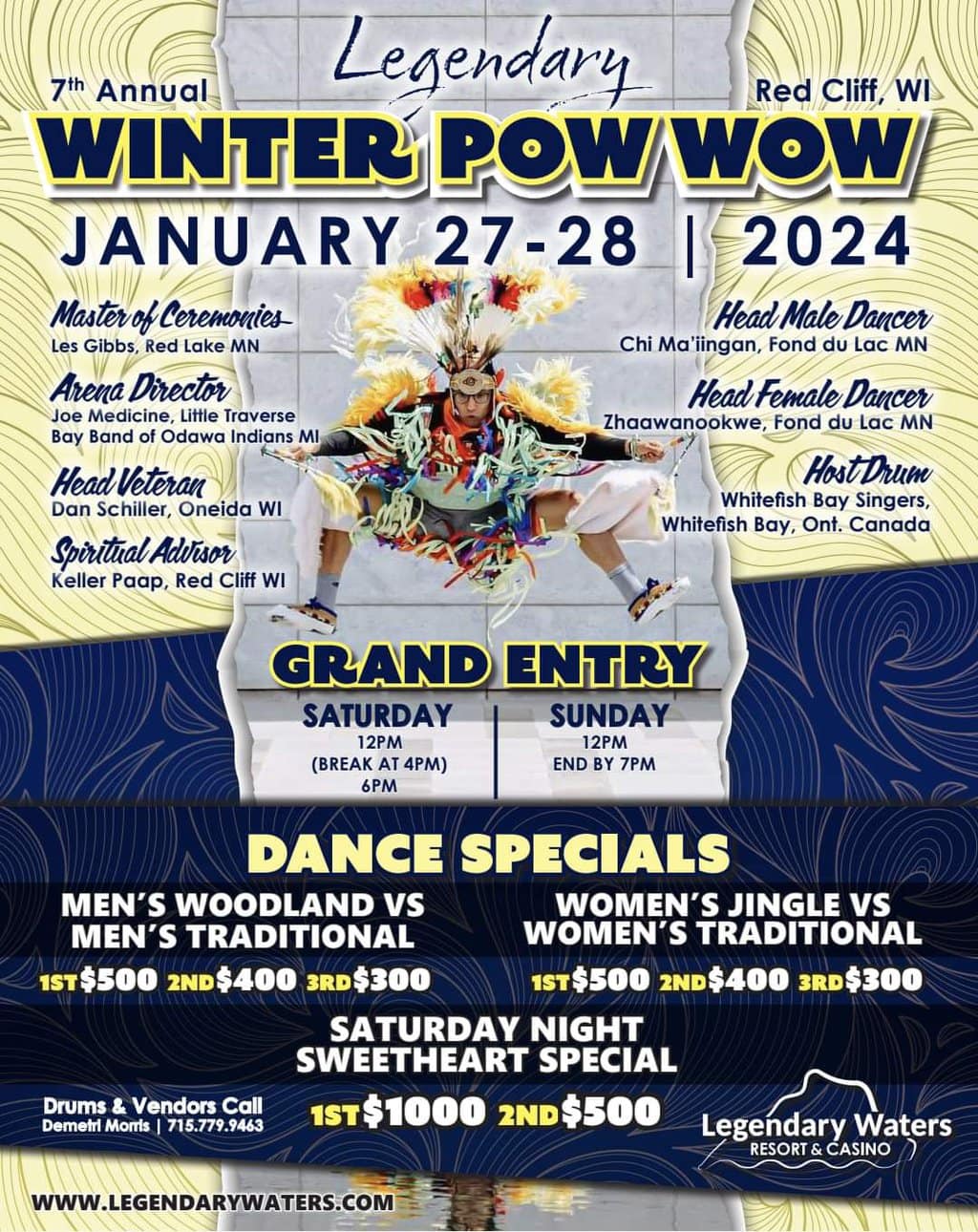 7th Annual Legendary Winter Pow Wow 2024